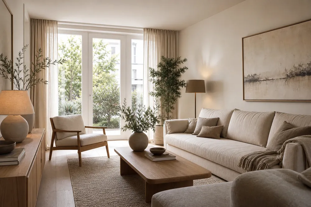 Woonkamer interieur