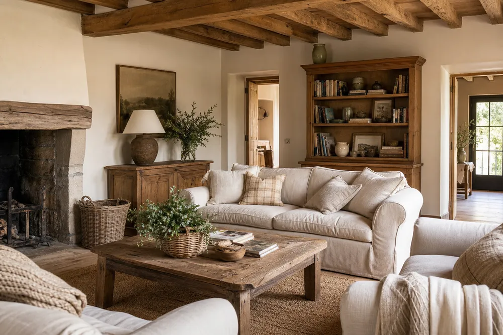 Landelijk interieur